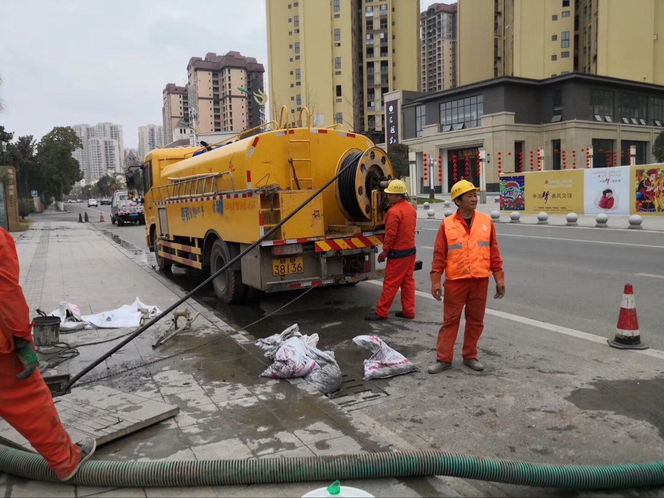 延庆排污管道清淤-管道清洗